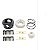 KIT ALAVANCA TRAMBULADOR CÂMBIO MARCHA OPALA CARAVAN 80/92 80 81 82 83 84 85 86 87 88 89 90 91 92  KC30415 - Imagem 1