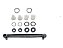 KIT TRAMBULADOR ALAVANCA CÂMBIO MARCHA CORSA 1.0/1.4/1.6 8V/16V 94/02 94 95 96 97 98 99 00 01 02 KC30419 - Imagem 1