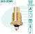 SENSOR TEMPERATURA RADIADOR A10 A14 C10 C20 BONANZA CARAVAN D10 D20 OPALA VERANEIO 4.1 84 85 86 87 88 89 90 91 92 93 94 95  2009 - Imagem 1