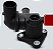 CARCAÇA VÁLVULA TERMOSTÁTICA KIA PICANTO 1.0/1.1 12V 06/16 06 07 08 09 10 11 12 13 14 15 16 M9356 - Imagem 1