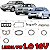 KIT JUNTA CABEÇOTE TAMPA VALVULA COLETOR ADMISSÃO CARTER RETENTOR GOL PARATI 1.0 16V 99/05 POLO CLASSIC 02/05 1.0 16V 99 00 01 02 03 04 05 06 79250 - Imagem 1