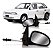 ESPELHO RETROVISOR GOL SAVEIRO PARATI 95/99 G2 BOLA 4 PORTAS COM CONTROLE LADO ESQUERDO (MOTORISTA) 95 96 97 98 99 00 RX1115/RG957 - Imagem 1