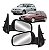 ESPELHO RETROVISOR GOL SAVEIRO PARATI G3/G4 2 PORTAS SEM CONTROLE LADO ESQUERDO (MOTORISTA) 99 00 01 02 03 04 05 06 RX1125/RG911 - Imagem 1