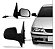ESPELHO RETROVISOR GOL SPECIAL (MENOR PEQUENO) G3 2 PORTAS COM CONTROLE LADO DIREITO (PASSAGEIRO) 99/06 99 00 01 02 03 04 05 06 RX1130/RG922 - Imagem 1