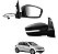 ESPELHO RETROVISOR GOL SAVEIRO VOYAGE G6 13/17 13 14 15 16 17 18 ELÉTRICO COM SETA LADO ESQUERDO (MOTORISTA) RX1201 - Imagem 1