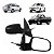 ESPELHO RETROVISOR CORSA MONTANA 03/13 COM CONTROLE LADO DIREITO (PASSAGEIRO) 03 04 05 06 07 08 09 10 11 12 13 RX2236/RC242 - Imagem 1