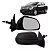 ESPELHO RETROVISOR COBALT 12/22 12 13 14 15 16 17 18 19 20 21 22 COM CONTROLE LADO ESQUERDO (MOTORISTA) RX2273 - Imagem 1