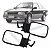 ESPELHO RETROVISOR ESCORT VERONA APOLLO 87/92 87 88 89 90 91 92 93 HOBBY COM CONTROLE LADO ESQUERDO (MOTORISTA) RX3305/RE423 - Imagem 1