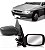 ESPELHO RETROVISOR ESCORT ZETEC 97/03 97 98 99 00 01 02 03 COM CONTROLE LADO ESQUERDO (MOTORISTA) RX3313 - Imagem 1