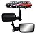 ESPELHO RETROVISOR UNO MILLE 2/4 PORTAS 85/95 85 86 87 88 89 90 91 92 93 94 95 FIXO LADO ESQUERDO (MOTORISTA)  RX4407/RU551 - Imagem 1