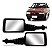 ESPELHO RETROVISOR UNO 89/98 89 90 91 92 93 94 95 96 97 98 2/4 PORTAS COM CONTROLE GRANDE LADO DIREITO (PASSAGEIRO)  RX4408/RU582 - Imagem 1