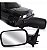 ESPELHO RETROVISOR UNO 01/08 2 PORTAS SEM CONTROLE LADO ESQUERDO (MOTORISTA)  RX4419/RU541 - Imagem 1