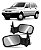 ESPELHO RETROVISOR UNO 01/04 01 02 03 04 4 PORTAS SEM CONTROLE LADO DIREITO (PASSAGEIRO)  RX4422/RU570 - Imagem 1
