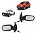 ESPELHO RETROVISOR PALIO STRADA 04/08 04 05 06 07 08 2 PORTAS COM CONTROLE LADO DIREITO (PASSAGEIRO)  RX4448/RP662 - Imagem 1