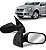 ESPELHO RETROVISOR PALIO STRADA 08/12 08 09 10 11 12 2 PORTAS SEM CONTROLE LADO ESQUERDO (MOTORISTA)  RX4463/RP681 - Imagem 1
