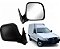 ESPELHO RETROVISOR FIORINO 12/22 12 13 14 15 16 17 18 19 20 21 22 SEM CONTROLE  LADO ESQUERDO (MOTORISTA) RX4497 - Imagem 1