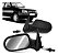 ESPELHO RETROVISOR UNO ECONOMY 09/15 09 10 11 12 13 14 15 2 PORTAS COM CONTROLE LADO ESQUERDO (MOTORISTA) RX4501 - Imagem 1