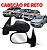 ESPELHO RETROVISOR PALIO SIENA ESSENCE 11/16 11 12 13 14 15 16 4 PORTAS COM CONTROLE LADO ESQUERDO (MOTORISTA)  RX4523/RP697 - Imagem 1