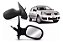 ESPELHO RETROVISOR CLIO 00/12 00 01 02 03 04 05 06 07 08 09 10 11 12 COM CONTROLE LADO ESQUERDO (MOTORISTA) RX7703 - Imagem 1