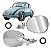 ESPELHO RETROVISOR FUSCA 78/96 78 79 80 81 82 83 84 85 86 87 88 89 90 91 92 93 94 95 96 INOX CROMADO LADO ESQUERDO (MOTORISTA) RX6631 - Imagem 1
