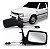 ESPELHO RETROVISOR GOLF 92/99 92 93 94 95 96 97 98 99 COM CONTROLE LADO DIREITO (PASSAGEIRO) RX1178 - Imagem 1