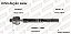 BARRA BRAÇO AXIAL CLIO 00/24 VIEMAR 00 01 02 03 04 05 06 07 08 09 10 11 12 13 14 15 16 17 18 19 20 21 22 23 24 680014/ATA03005 - Imagem 1