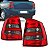LANTERNA TRASEIRA ASTRA 03/12 03 04 05 06 07 08 09 10 11 12 SEDAN FUME LADO ESQUERDO MOTORISTA - Imagem 1
