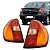 LANTERNA TRASEIRA CLIO 99/04 99 00 01 02 03 04 SEDAN TRIC LADO DIREITO PASSAGEIRO - Imagem 1