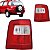 LANTERNA TRASEIRA ECOSPORT 03/07 03 04 05 06 07 BICOLOR LADO ESQUERDO MOTORISTA - Imagem 1