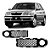GRADE PARACHOQUE GOL 99/02 99 00 01 02 FASE 1 COM MILHA FURO AUXILIAR PRETO LADO ESQUERDO (MOTORISTA) RX10077/EK.0553 - Imagem 1