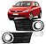 GRADE PARACHOQUE GOL G5 08/12 08 09 10 11 12 COM MILHA FURO AUXILIAR C/ARO CROM LADO DIREITO (PASSAGEIRO) RX10088 - Imagem 1