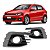 GRADE PARACHOQUE GOL G7 16/20 16 17 18 19 20 COM MILHA FURO AUXILIAR C/PRETO LADO ESQUERDO (MOTORISTA) RX10123 - Imagem 1