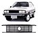 GRADE PASSAT 83/89 83 84 85 86 86 87 88 89 PRETO KJJ10186 / 0130600 - Imagem 1