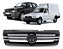 GRADE UNO FIORINO 09/14 09 10 11 12 13 14 COM FRISO CROMADO CINZA RX13031 - Imagem 1