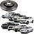 DISCO FREIO DIANTEIRO VENTILADO I30 IX35 Sonata Tucson Soul Magentis Carens Sportage 1.6/2.0/2.4/2.7/3.3 V6 4X2/4X4 16V 05 06 07 08 09 10 11 12 13 14 15 16 17 18 19 HF325D VALOR UNITÁRIO - Imagem 3