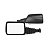 ESPELHO RETROVISOR UNO 89/ 2 4P COM CONTROLE GRANDE LADO ESQUERDO MOTORISTA RX4409 - Imagem 2