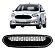GRADE KA 14/18 14 15 16 17 18 COMPLETO COM FRISO CROM. PTA RX11054/33914 - Imagem 1