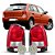 LANTERNA TRASEIRA GOL G4 06/08 06 07 08 CRISTAL RUBI LADO ESQUERDO MOTORISTA JCV106122/3351.50 - Imagem 2