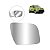 LENTE ESPELHO RETROVISOR KIA SOUL LADO DIREITO PASSAGEIRO 1874 - Imagem 2