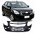 PARACHOQUE PARA-CHOQUE DIANTEIRO COBALT 12/15 12 13 14 15 PRETO LISO COM FRISO REFLETOR 1660 - Imagem 2