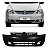 PARACHOQUE PARA-CHOQUE DIANTEIRO FOX SPACE 03 04 05 06 07 08 LISO SEM MILHA FRISO FINO 6430 - Imagem 2