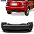 PARACHOQUE PARA-CHOQUE TRASEIRO PALIO WAY 10 11 12 13 14 15 16 COM FURO MOLDURA PRETO LISO 3446 - Imagem 3