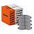 PASTILHA FREIO ESCORT VERONA 1.0/1.6/1.8 83 84 85 86 87 88 89 90 91 92 93 94 95 96 97 APOLLO LOGUS POINTER 1.6/1.8/2.0 90 91 92 93 94 95 96 97 ECO1099 - Imagem 2