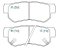 PASTILHA FREIO HYUNDAI TUCSON 06/18 SONATA 03/05 CADENZA EX 3.5 MAGENTIS 07/ OPTIMA 03/06 KIA SOUL 1.6 16V SPORTAGE 2.0/2.7 05/10 03 04 05 06 07 08 09 10 11 12 13 14 15 16 17 18 ECO1388 - Imagem 2