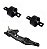 PASTILHA FREIO TRASEIRO TRASEIRA HONDA CIVIC 96/00 1.3/1.4/1.5/1.6 NEW FIT 09/14 96 97 98 99 00 01 02 03 04 05 06 07 08 09 10 11 12 13 14 ECO1639 - Imagem 1