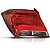 LANTERNA TRASEIRO PRISMA 17/19 VERM/BCO LE 29289 - Imagem 1