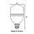 Lâmpada LED T80 E27 40W 3200Lm 100-240V | BLUMENAU - Imagem 2