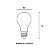 Lâmpada LED A60 E27 9W 810Lm 127/220V | BLUMENAU - Imagem 2