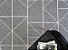 Tapete Para Sala/Quarto/Área Externa Toque Macio Geométrico Cinza/Off Studio Bricks Prata - Via Star - Imagem 5