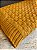 Manta de Tricot Trama Favo Mostarda 90x180cm para Sofá e Cama - 049-80 - Imagem 2